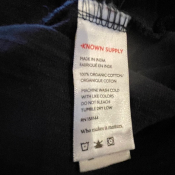 Known Supply Stella Cover Up, Tunic, Dress.Color:Washed Black. Small. - Picture 13 of 13